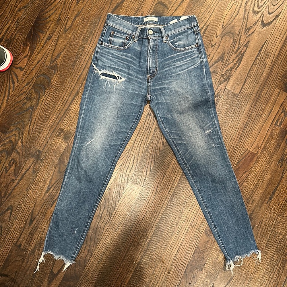 Moussy vintage high waist crop Jean 28